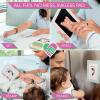 imageLuna Bean 4Pack Baby Footprint Kit  Ink Pad for Baby Hand and Footprints  NonToxic  Dog Paw Print Kit 13pcs