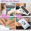 imageLuna Bean 4Pack Baby Footprint Kit  Ink Pad for Baby Hand and Footprints  NonToxic  Dog Paw Print Kit 13pcs