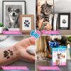 imageLuna Bean 4Pack Baby Footprint Kit  Ink Pad for Baby Hand and Footprints  NonToxic  Dog Paw Print Kit 13pcs