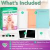 imageLuna Bean 4Pack Baby Footprint Kit  Ink Pad for Baby Hand and Footprints  NonToxic  Dog Paw Print Kit 13pcs