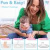 imageLuna Bean Baby Footprint Hand Casting Kit  Baby Monthly Milestone Casting Kit  New Mom Gifts5 Castings Kit