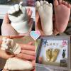 imageLuna Bean Baby Footprint Hand Casting Kit  Baby Monthly Milestone Casting Kit  New Mom Gifts5 Castings Kit