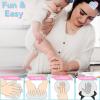 imageLuna Bean Baby Hand ampamp Footprint Kit  New Mom Gifts Keepsake Ornament Registry Gifts for Parents Newborn Babies Shower Casting Clay Molding Boy ampamp Girl Plaster Print Making Set