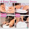 imageLuna Bean Dog Paw Print Kit  Pet Paw Print Impression Kit  Paws Molding for Dogs or Cats  Dog Mom Gifts for Women