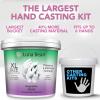 imageLuna Bean Hand Casting Kit  Hand Mold Kit for Couples Bridal Shower Wedding Gifts Boyfriend Girlfriend Anniversary Crafts  Gifts for Her Him Mom Dad Mother Father Husband WifeFamily XL