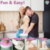 imageLuna Bean Hand Casting Kit  Hand Mold Kit for Couples Bridal Shower Wedding Gifts Boyfriend Girlfriend Anniversary Crafts  Gifts for Her Him Mom Dad Mother Father Husband WifeCouples Large