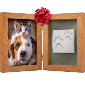 imageLuna Bean Dog Paw Print Kit  Pet Paw Print Impression Kit  Paws Molding for Dogs or Cats  Dog Mom Gifts for Women